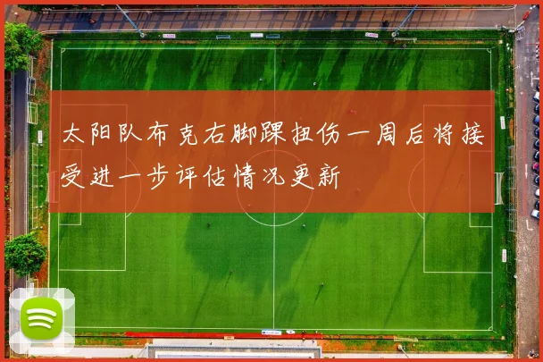 太阳队布克右脚踝扭伤一周后将接受进一步评估情况更新